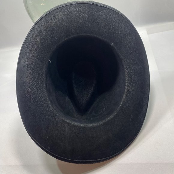 Black Suede Cowboy Hat main image 7